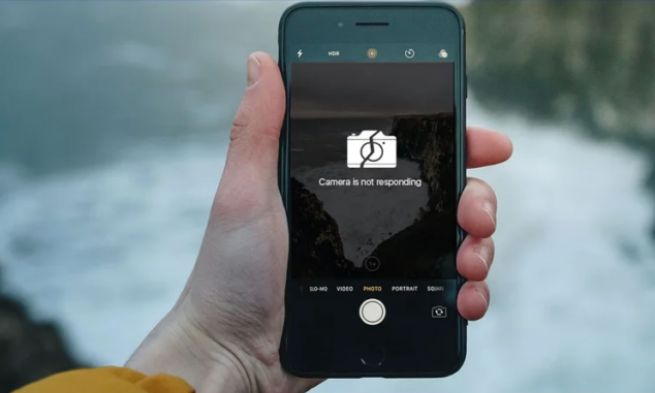 camera bị đơ. không hoạt động