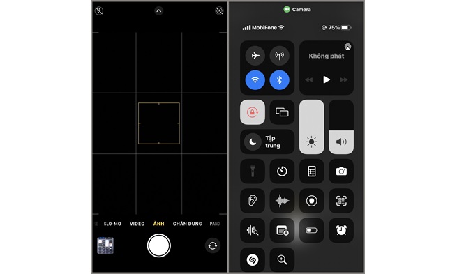 Cách kiểm tra hở sáng màn hình iPhone