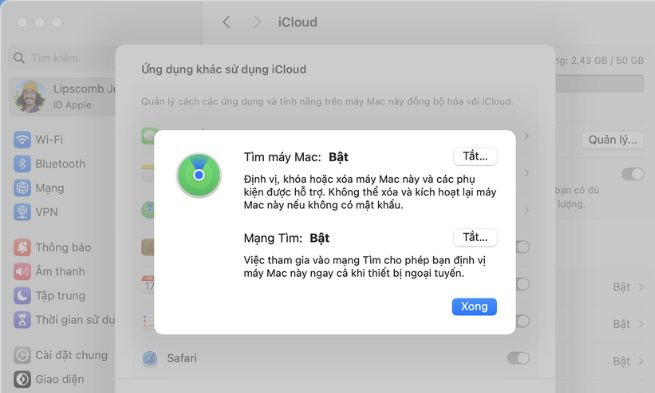 Sử dụng công cụ Find My của iCloud