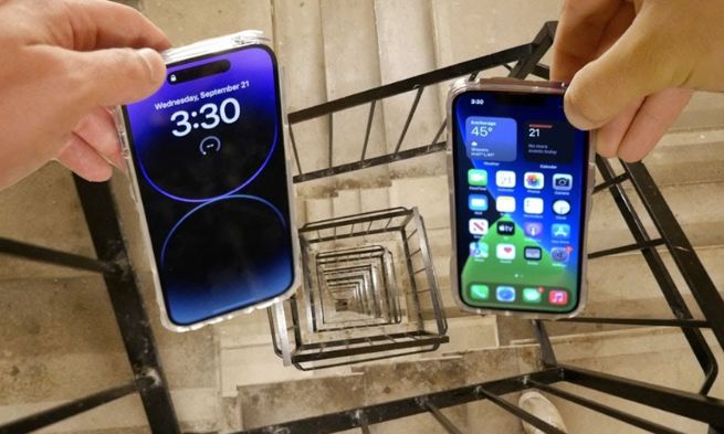 iphone bị va đập mạnh