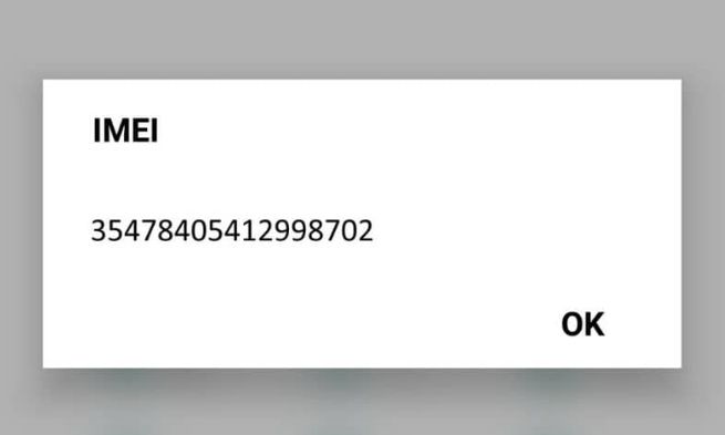 kiểm tra mã imei