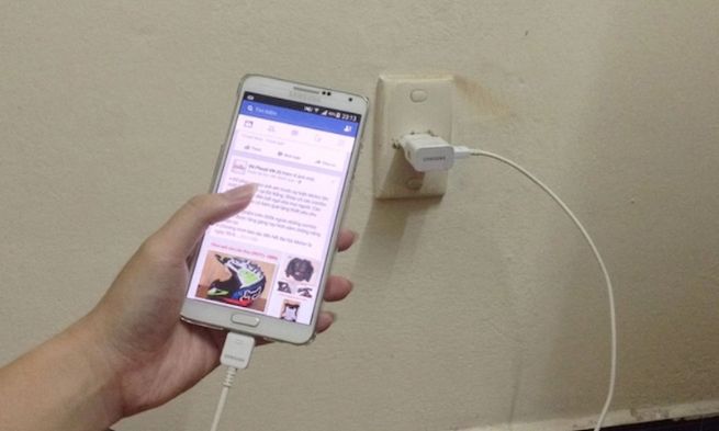 thói quen sạc pin