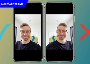 camera iPhone bị ngược