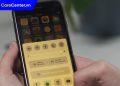màn hình iPhone bị vàng