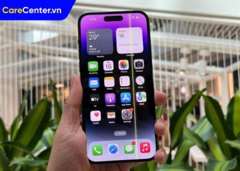 màn hình iphone bị sọc đen ngang