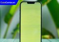 màn hình iPhone 13 Pro Max bị sọc vàng