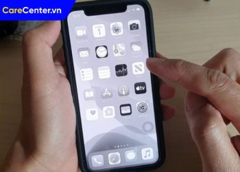 màn hình iphone bị màu âm bản
