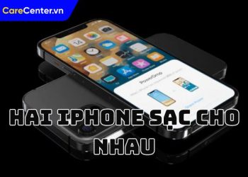 2 iphone sạc cho nhau