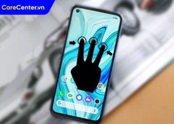 vuốt 3 ngón chụp màn hình samsung