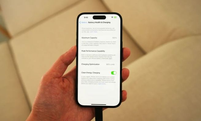 Sử dụng tính năng “Sạc pin tối ưu” (Optimized Battery Charging)