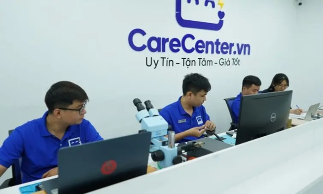 Thay nút nguồn điện thoại tại Care Center
