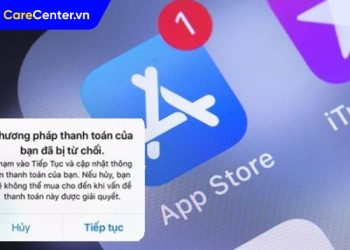 lỗi chưa hoàn tất thanh toán trên app store
