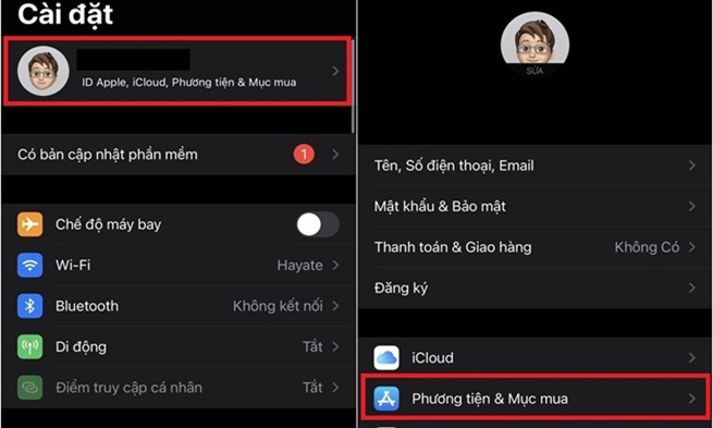 cập nhật thông tin thanh toán của bạn trên Apple ID