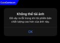 thư viện ảnh bị lỗi trên iphone