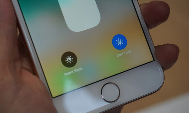 Công nghệ true tone trên iPhone 8