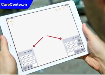 cách chỉnh bàn phím ipad bị thu nhỏ