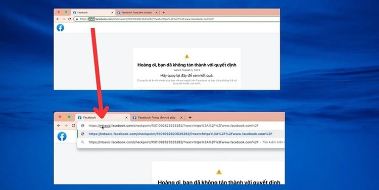 cách mở Facebook bị đình chỉ 180 ngày