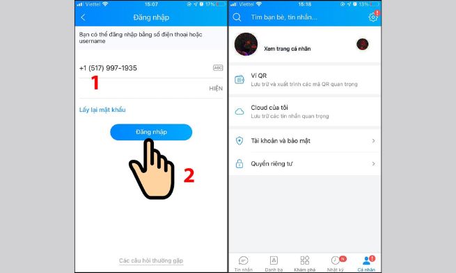 hoàn tất đăng ký