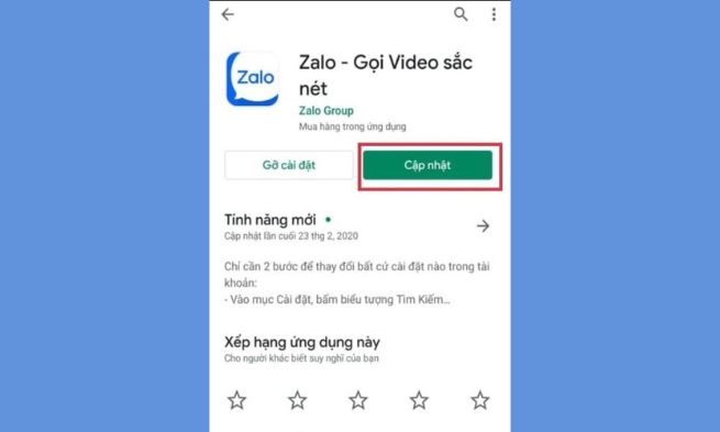 Cách tạo sticker trên Zalo Android