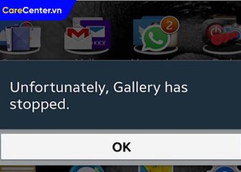 Khắc phục lỗi ứng dụng tiếp tục dừng