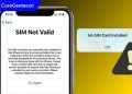 lỗi iphone không nhận sim
