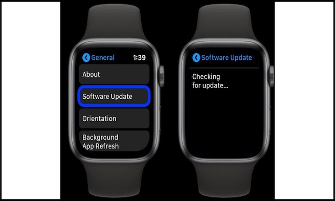 apple watch không hiện thông báo