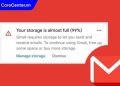cách giải phóng dung lượng gmail trên điện thoại