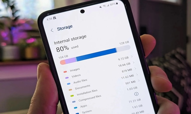 cách giải phóng dung lượng trên điện thoại samsung