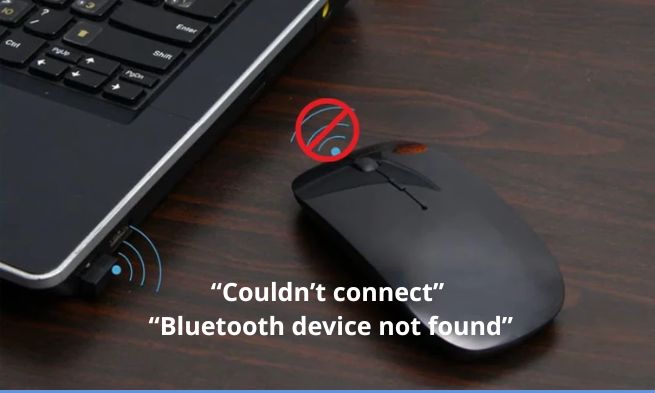 Không kết nối được chuột bluetooth với laptop