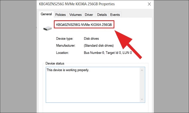 Kiểm tra ổ cứng HDD hay SSD thủ công
