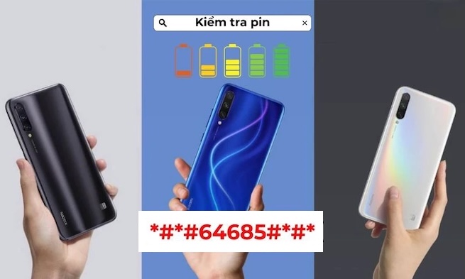 Kiểm tra pin và tình trạng sạc