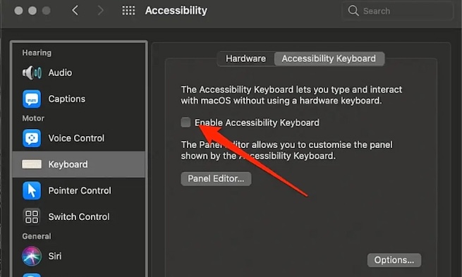 macbook không gõ được mật khẩu