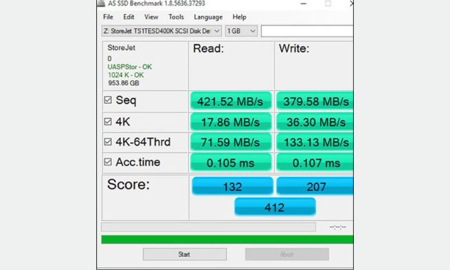 AS SSD Benchmark