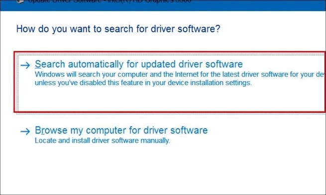 Cập nhật driver cho ổ SSD