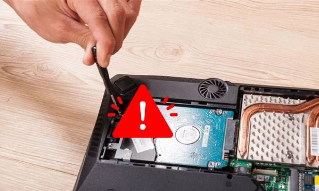 Cách thay ổ cứng laptop