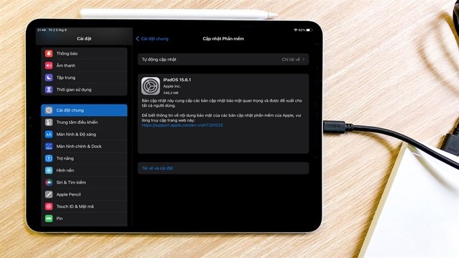Cập nhật iPadOS mới nhất