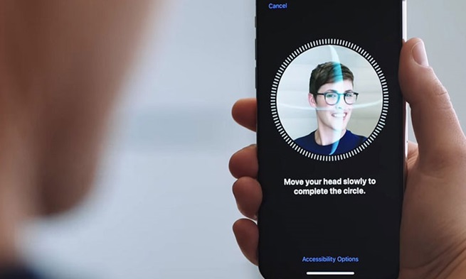 lỗi face id không định vị được khuôn mặt