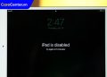mở khóa ipad bị vô hiệu hóa