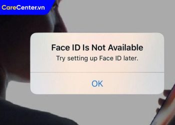 tại sao face id không khả dụng