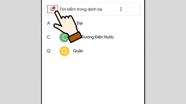 Khôi phục danh bạ đã xóa trên SIM bằng Gmail