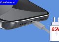 dùng sạc 65w cho iphone được không