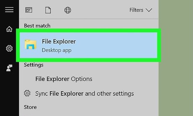 mở File Explorer