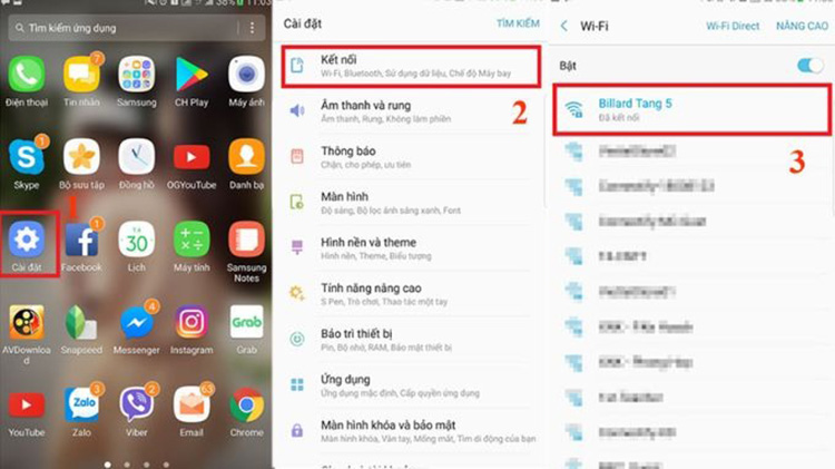 Đổi DNS thủ công android