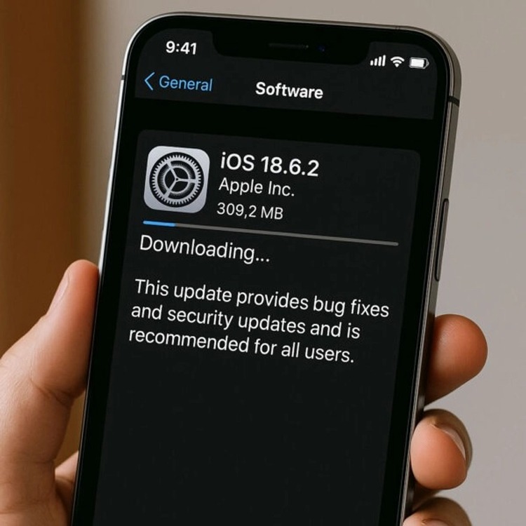 bản cập nhật iOS 18.6.2