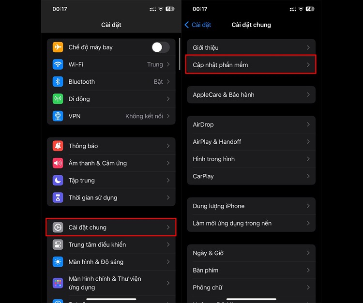Quy trình cập nhật iOS 26 Beta trên iPhone