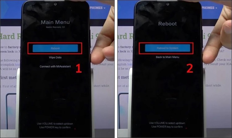 cách khắc phục điện thoại Redmi 9A bị đơ 5