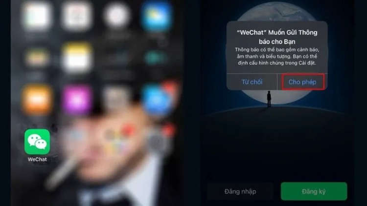 Đăng ký WeChat bản nội địa Trung Quốc