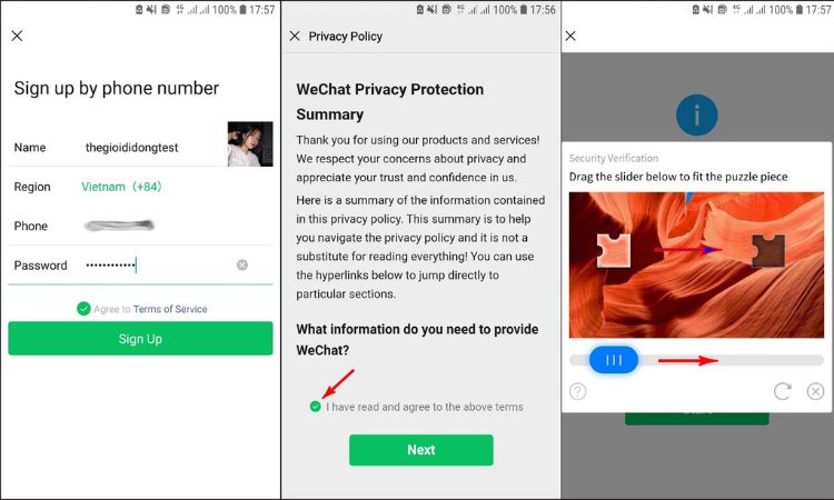 Xác nhận bằng mã Captcha