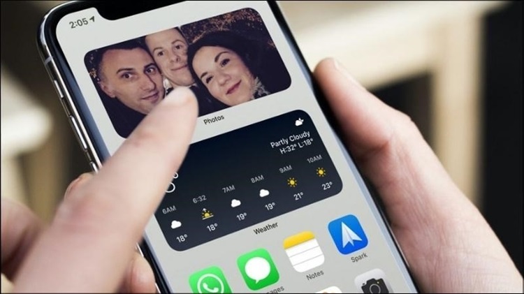 cách thêm ảnh nổi bật trên iphone ios 18