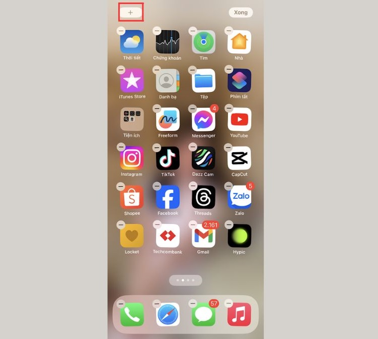 Thêm widget ảnh vào màn hình chính